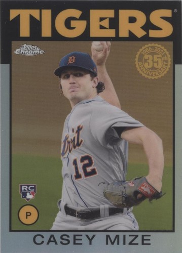2021 Topps Chrome - Casey Mize #86BC-13