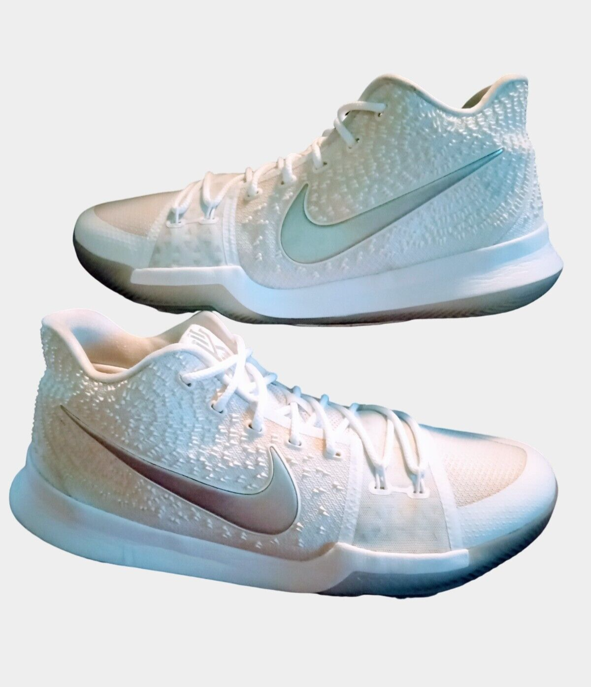 nike kyrie 3 white chrome