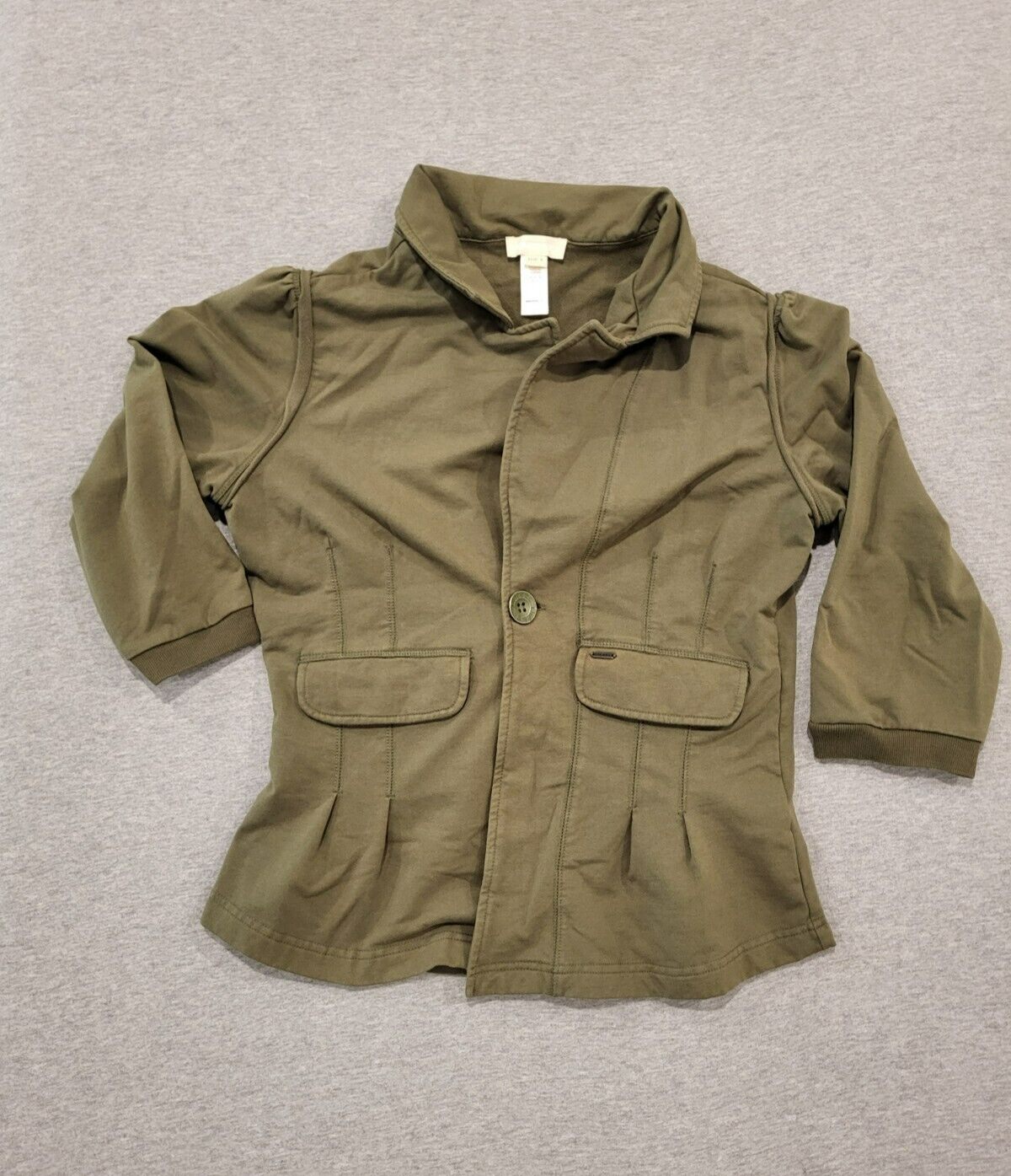ジャケット・アウター 00s y2k DIESEL ladys military coat S Vintage Diesel Long Sleeve Chic Jacket Womens Large Olive