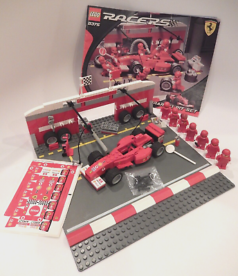 Lego ferrari pit stop new arrivals