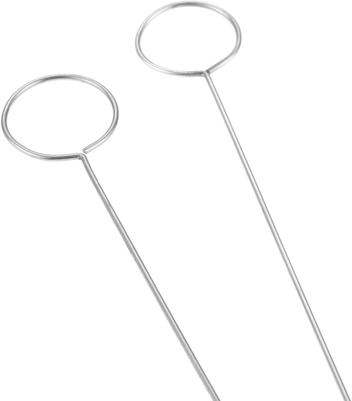 Sewing Loop Turner Hook with Latch, 2 Size- Long & Short Stainless Steel Loop Tu