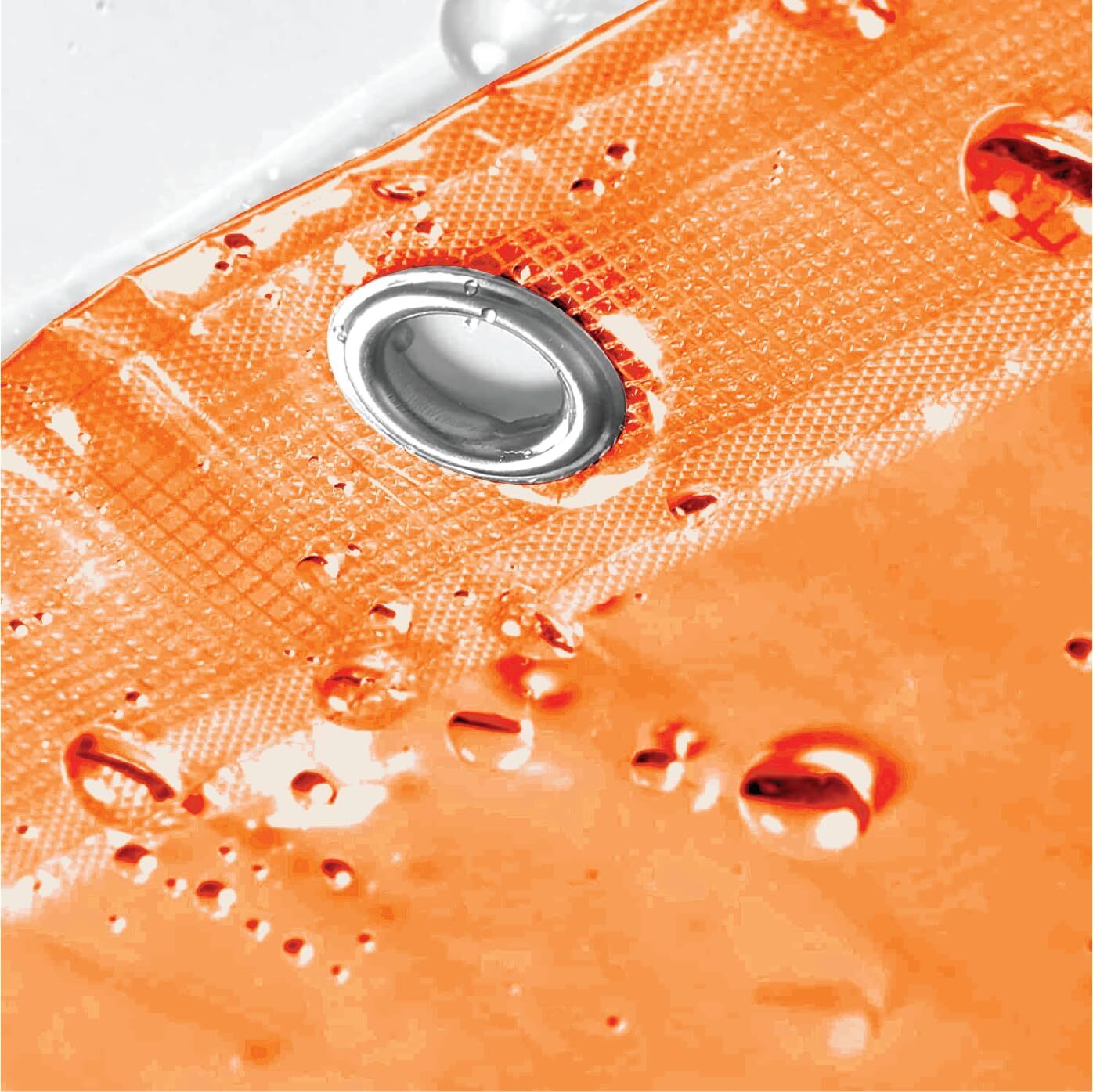 Shower Curtain Liner Mildew Resistant Vinyl Magnetized Bottom Grommets