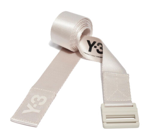 Y-3 Yohji Yamamoto Adidas CL Classic Logo Belt CREAM / OFF Y-3 Yohji Yamamoto Adidas CL Classic Logo Belt CREAM / OFF