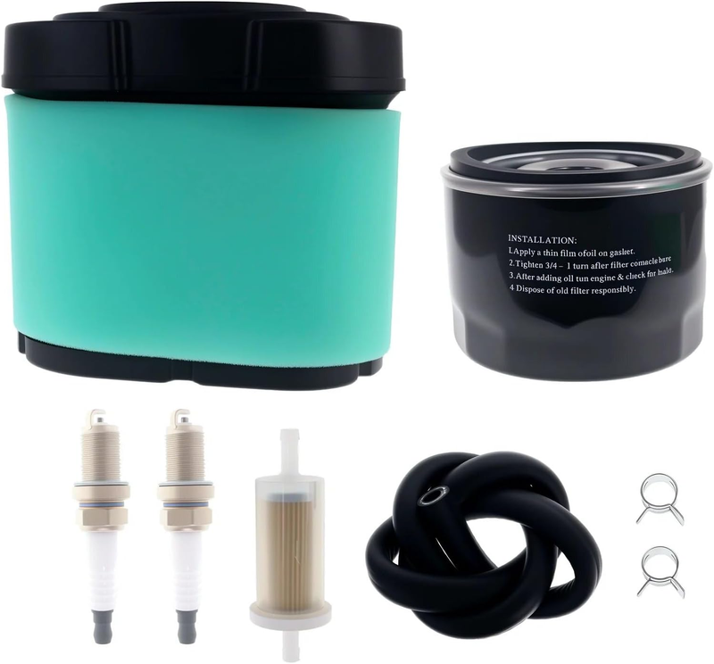 Air Filter Tune up Kit for Husqvarna Z246 MZ61 RZ46I John Deere D170 D160 Riding