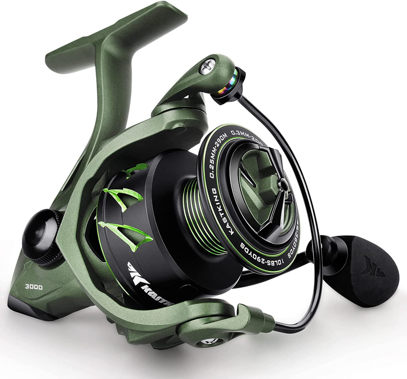 Spartacus II Fishing Reel - New Spinning Reel &ndash; Sealed Carbon Fiber 22Lbs Max Dr