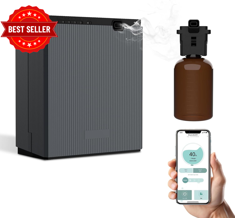 Smart Scent Air Machine, 800ML Essential Oil Diffuser with Bluetooths/Wifi Remot