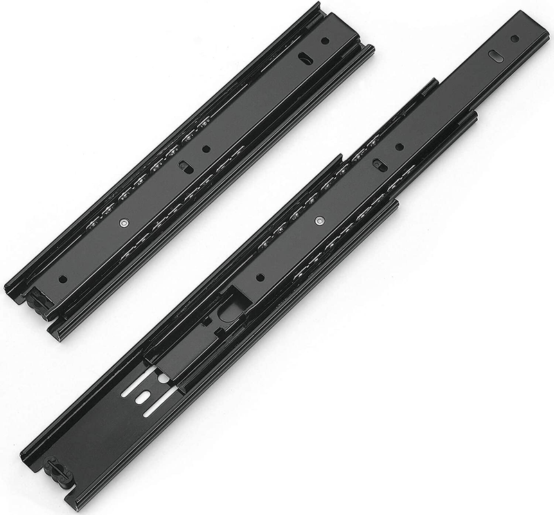 16 Inch, Side Mount Ball Bearing Drawer Slides, 3-section Full Ext