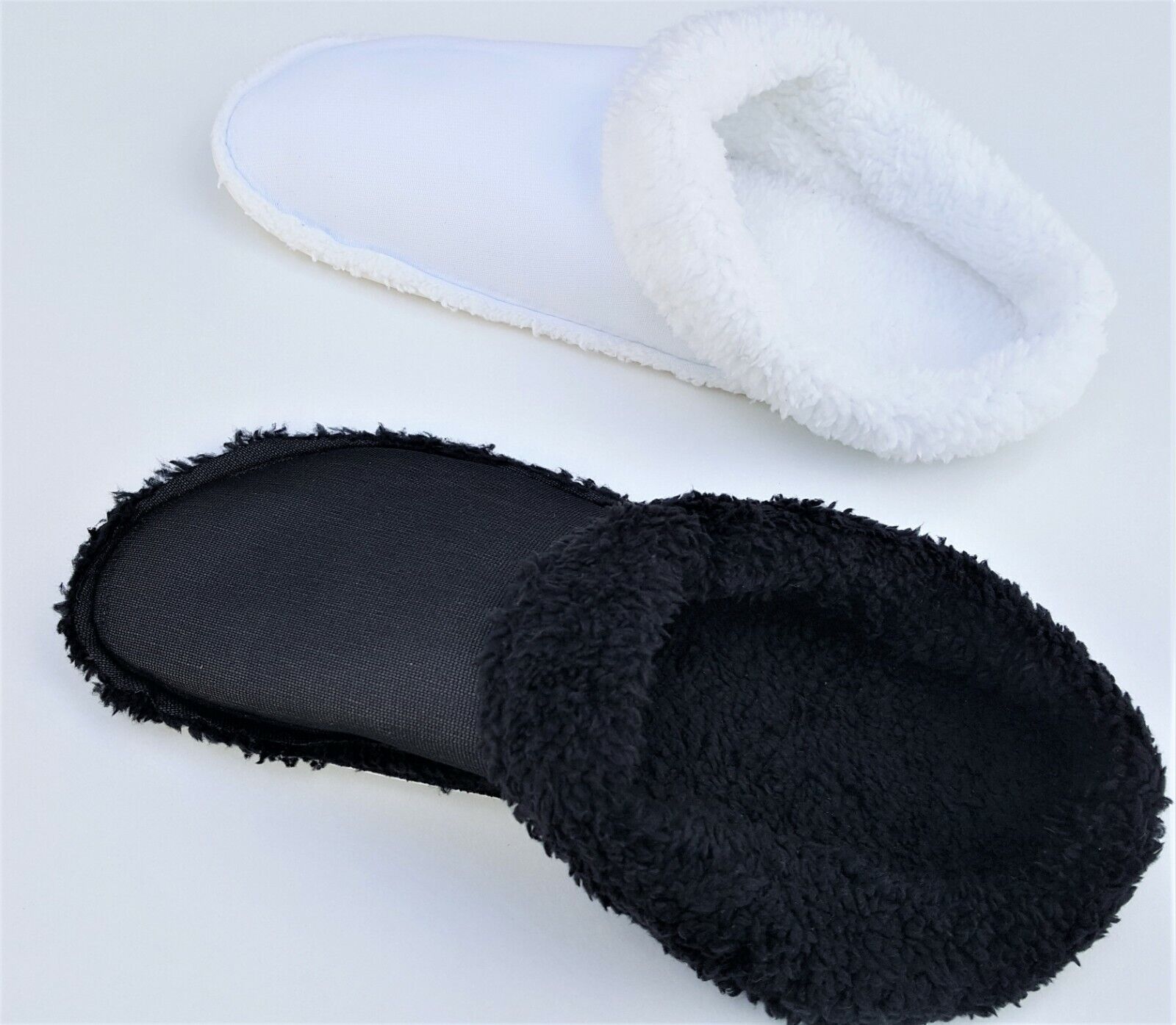 replacement insoles liners for clogs crocs mules style shoes black fur for a furry lining