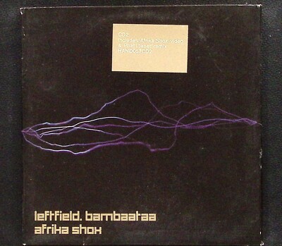 LEFTFIELD BARNBAATAA  AFRIKA SHOX  UK ELECTRONIC POP  CD 1968