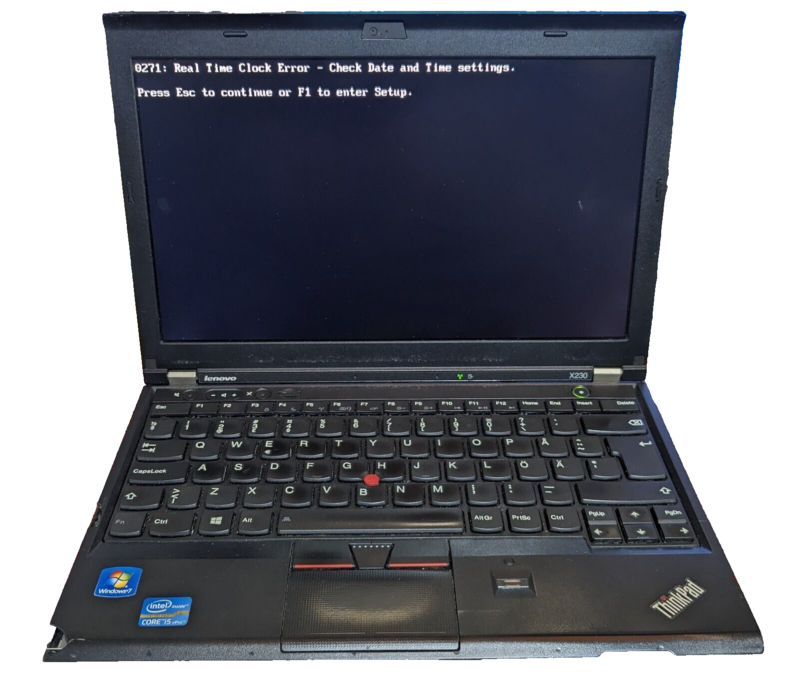 ジャンク】1円～Lenovo ThinkPad X230 Corei5 3320M 2.6GHz/4G