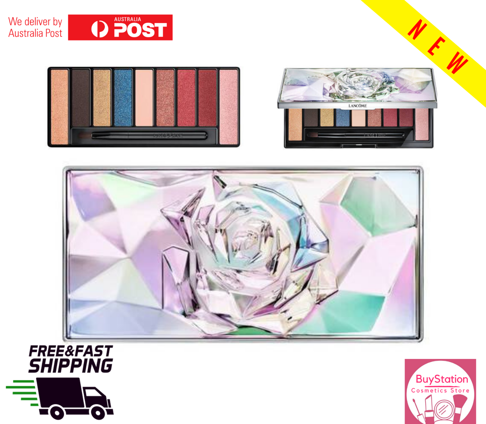 la rose eyeshadow palette lancome
