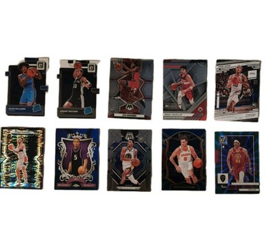 Topps / Panini - NBA 10 Cards Lot - Prizm/Donruss/Chrome/Select uvm.