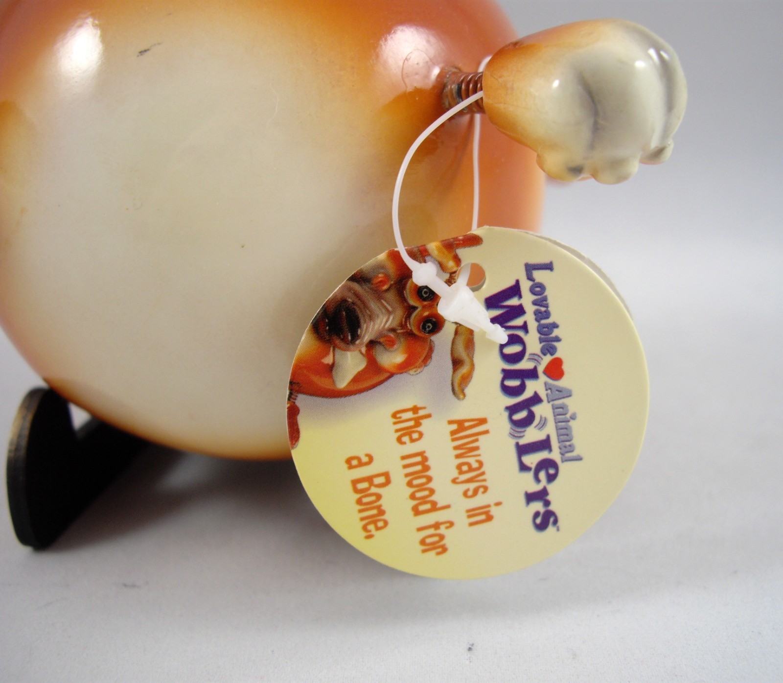 Tim Twinkler Collection Lovable Animal Wobblers Dog Figurine w Springy Feet Ears