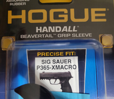 Hogue Beavertail Grip Sleeve for Sig  Sauer P365-XMacro Black 18520 - NEW