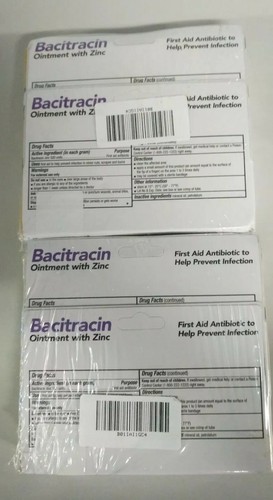 6-Bacitracin with Zinc Ointment 1 Oz / 28 G -Expiration Date 04-2020-