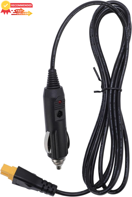 XT60 Extension Cable 12V 24V, XT60 Female to Cigarette Lighter Male Plug Adapter