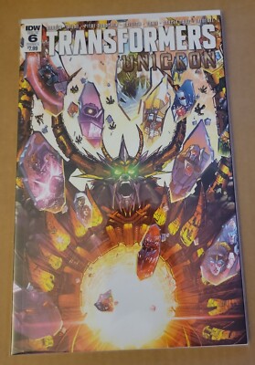 Transformers Unicron #6 (Cvr A Milne) Idw Publishing Comic Book