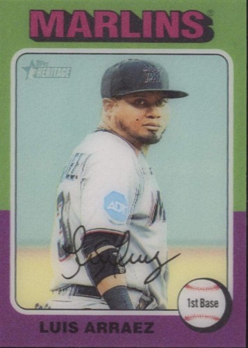 2025 Topps Heritage NL 2024 BATTING LEADERS #191 (ARRAEZ