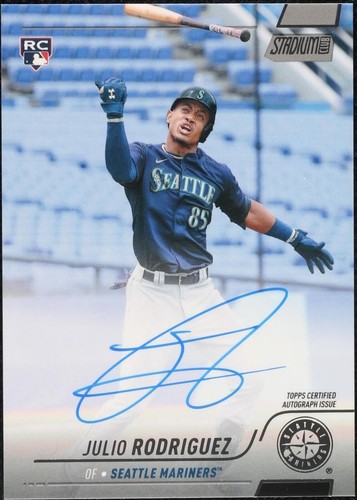 スポーツ選手 06/50 JULIO RODRIGUEZ AUTOGRAPH CARD 06/50 JULIO RODRIGUEZ AUTOGRAPH CARD