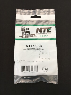 NTE923D - Integrated Circuit Precision Voltage Regulator Adjustable 2-37 Volts