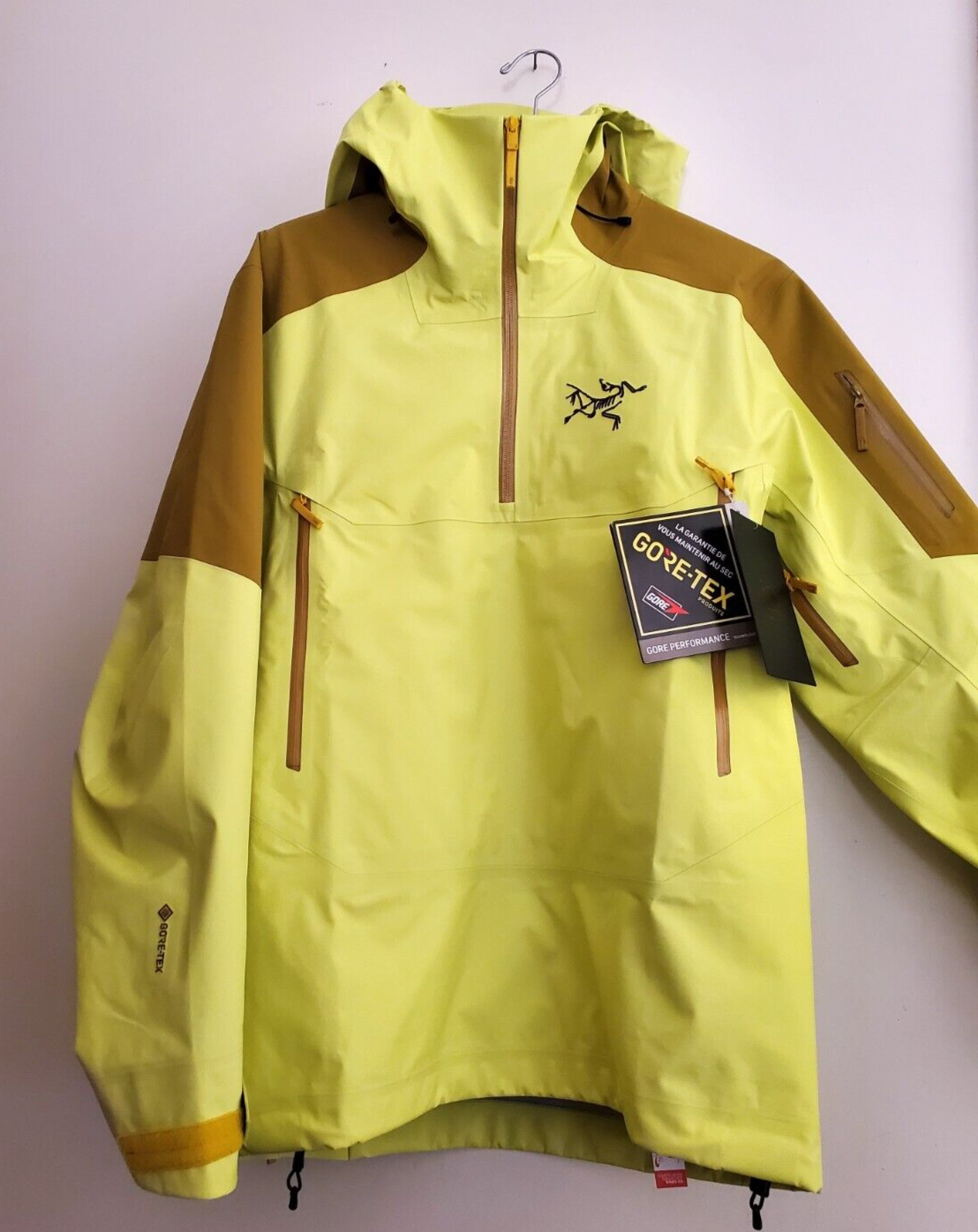 Arc'teryx sabre anorak mens size M 美品 Arcteryx SABRE Anorak M Gore-tex Hooded Jacket SMALL SIZE