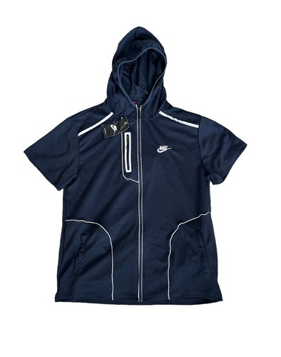 ジャケット・アウター NIKE TECK FREECE HOOD CORT SIZE L NIKE Sportswear Men's Full-Zip Tech Fleece Hoodie - Black