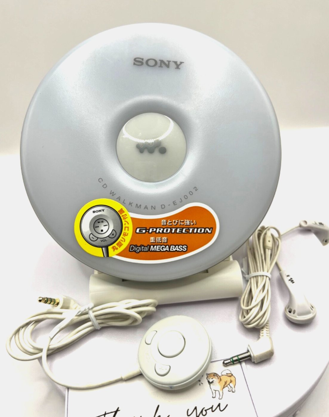 SONY CDプレーヤー D-EJ002 作動品