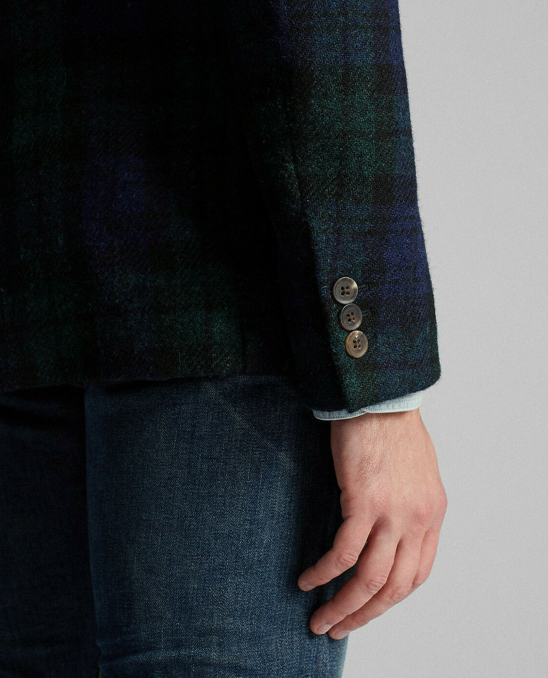 ラルフローレン RRL ツイードジャケット Harris Tweed Ralph Lauren RRL Limited Edition Plaid Harris Tweed