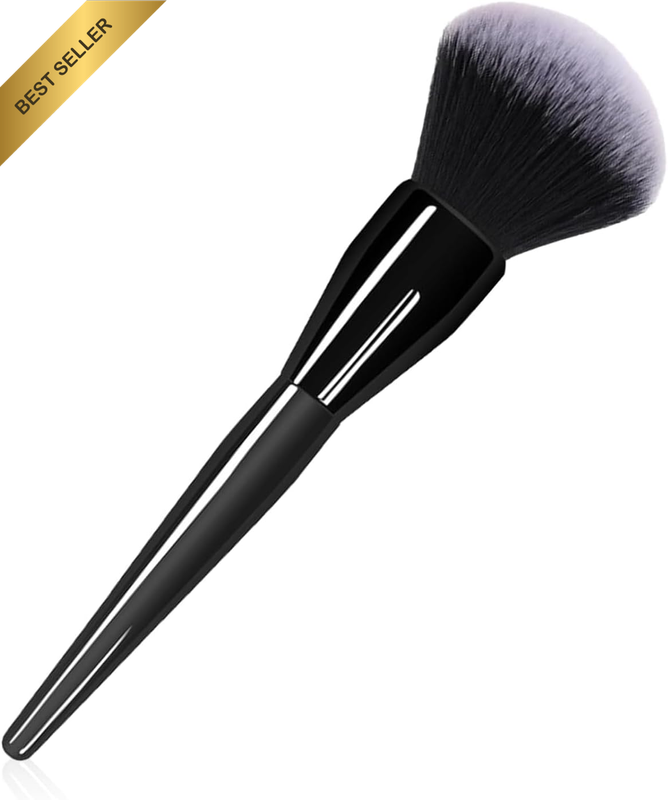 Luxurious Large Powder Brush – Professional Makeup Brush for Liquid, Cream & Pow