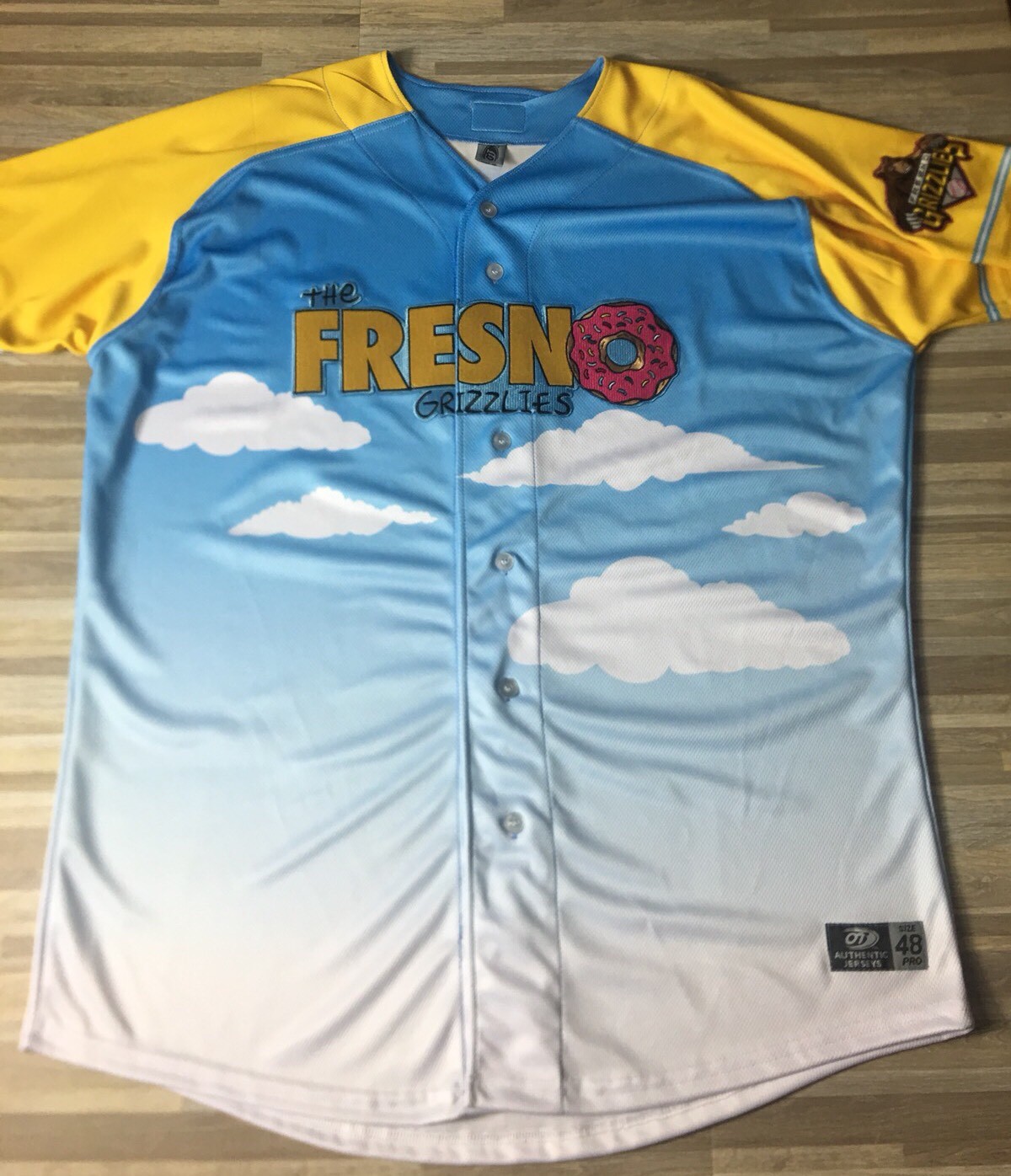 fresno grizzlies jersey