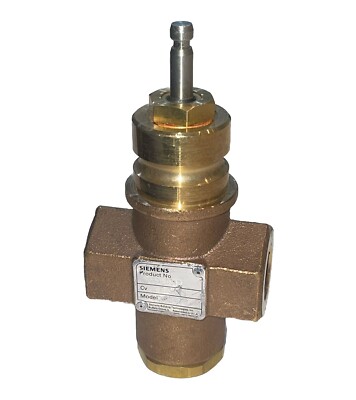 Siemens 599-03184 2-Way 3/4'' Flowrite Valve, Cv 6.3 Connection Valve