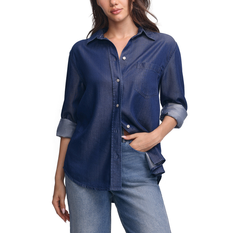 Frye Women's Lyocell Button-Up Shirt