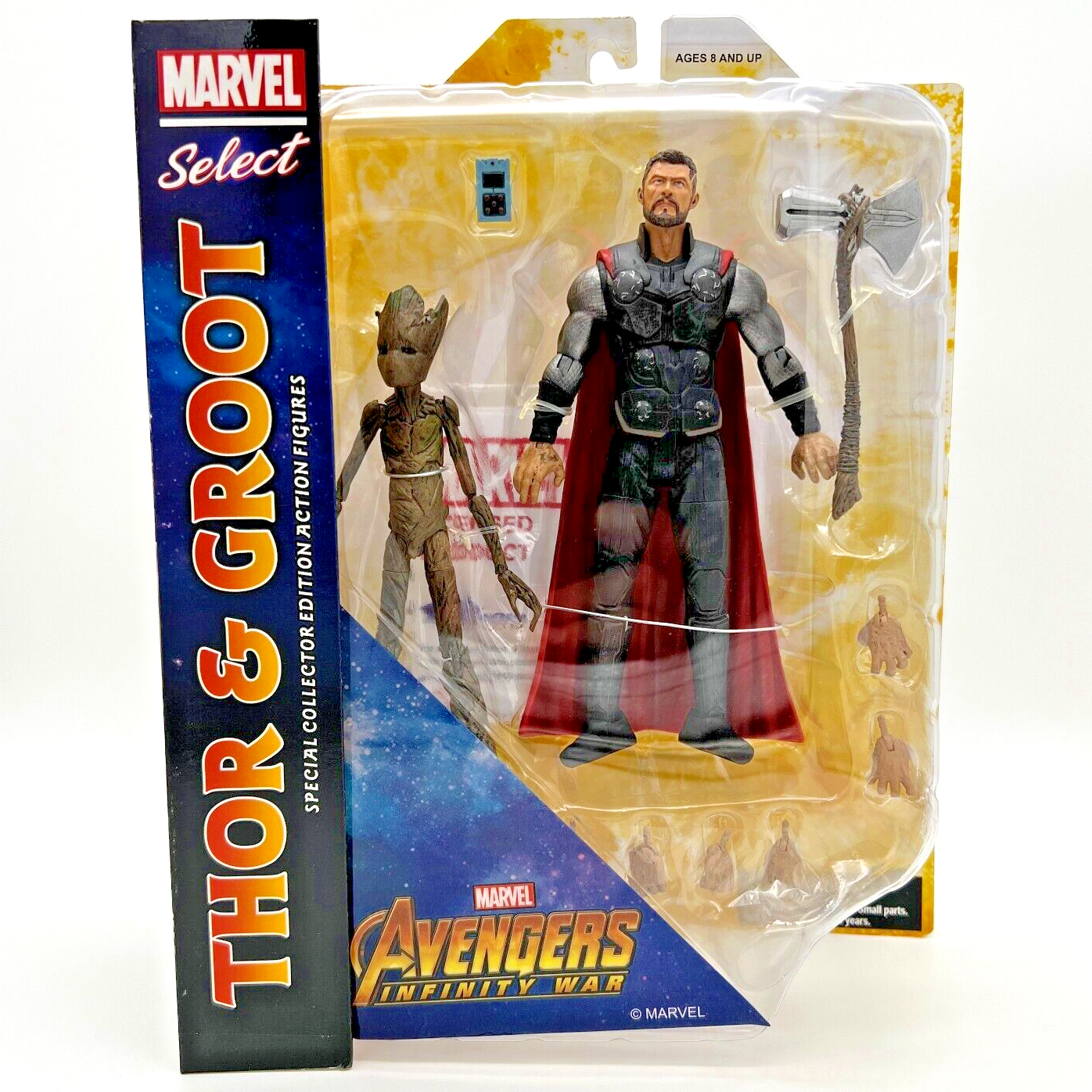 [フィギュアなど][新品]DIAMOND SELECT / MARVEL ANIMATED MR FANTASTIC STATUE (CLCB) (STAT)(2024/3/28発売) 中古マーベルセレクト アクションフィギュア Xメン ケーブル