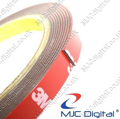 3M™ 4218P Car Auto Tape 10mm x 3m Acrylic Foam Double Sided Adhesive 1.1mm BEST