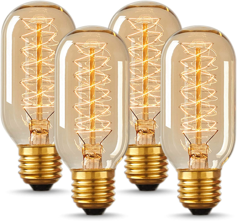 , Doresshop Vintage Edison Light Bulbs 40 Watt, Incandescent