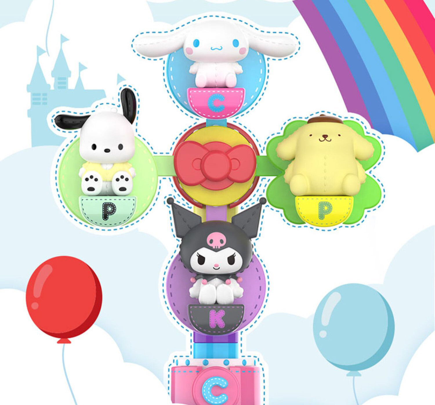BATTLEOFTOKYOAstro9×SANRIOCHARACTERS TOPTOY Sanrio Fantasy Sky Wheel Toy Friends Series Confirmed