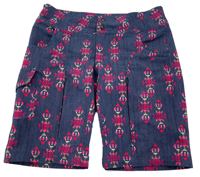 Shredly MTB Mountain Biking Shorts Womens 8 Multicolor Made in USA