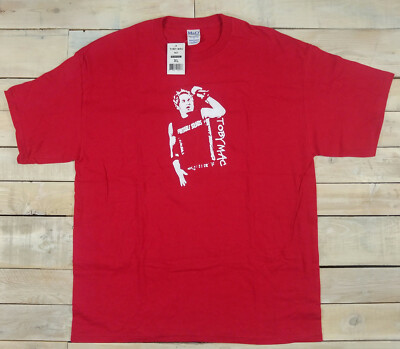 New TobyMac Portable Sounds 2007 Graphic Short Sleeve Red T-Shirt Size XL