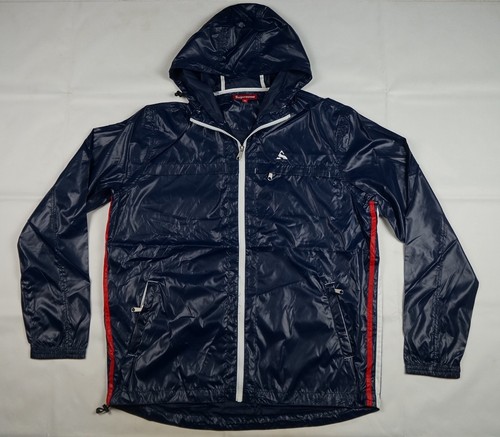 supreme windbreaker blue