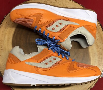 Saucony Grid 8500 END Lobster Orange Ramen S70410-1 Sz 9.5