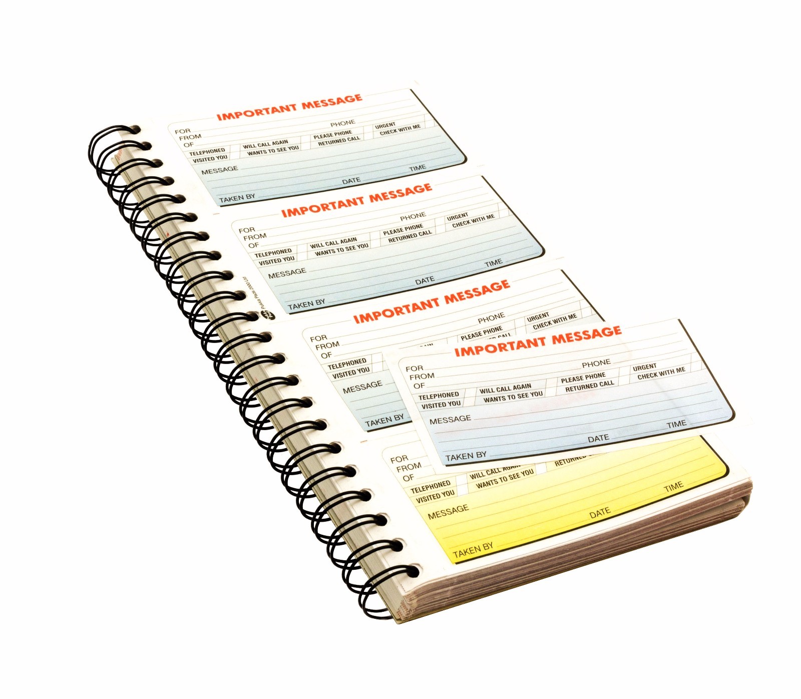 Pukka Pad Duplicate Telephone Message Spiral Book 200 400 Sets Carbonless NCR eBay