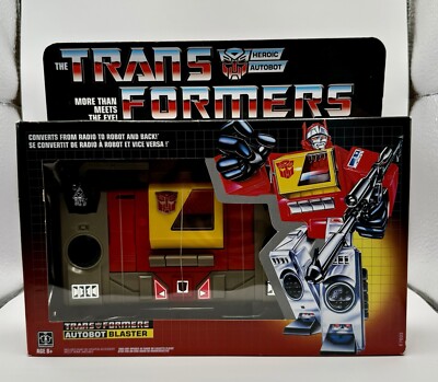 Hasbro Transformers G1 Autobot Blaster Reissue 2020 - FREE SHIPPING! SEALED!