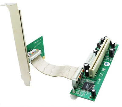 PCI-E Express 1X to PCI 32bits Adapter with 15CM Flex Cable