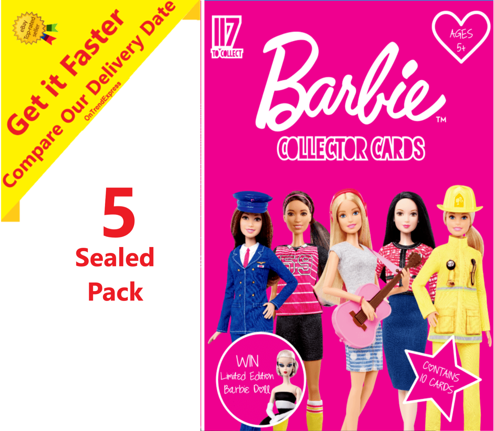 VINTAGE 1990 BARBIE TRADING CARDS DELUXE FIRST EDITION SET