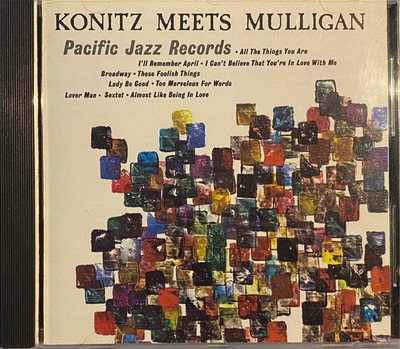 LEE KONITZ/GERRY MULLIGAN Konitz Meets Mulligan CD 1988 Capitol Exc Cond!