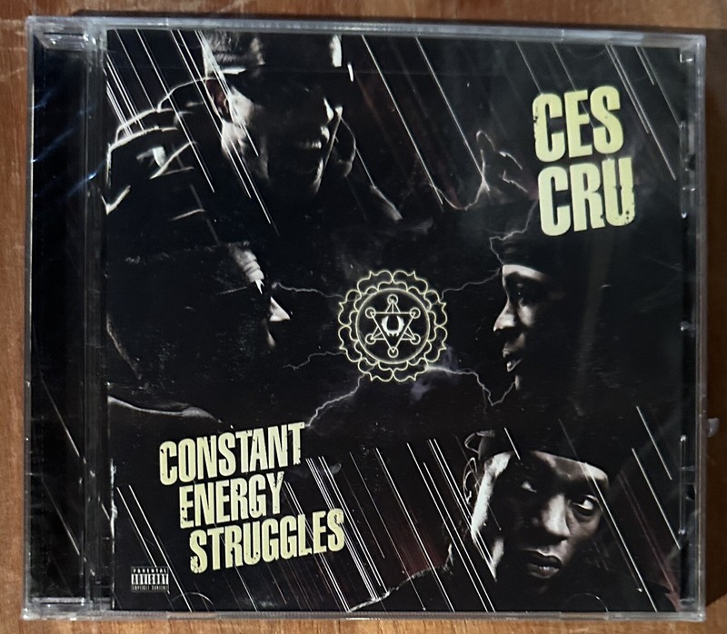 Ces Cru CD Constant Energy Struggles New Sealed