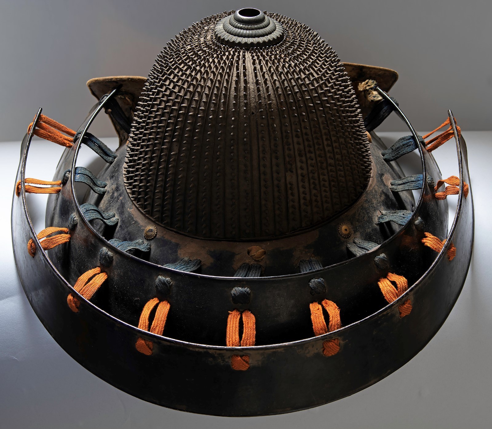 62 plate kabuto antique Momoyama japanese samurai sword armor helmet