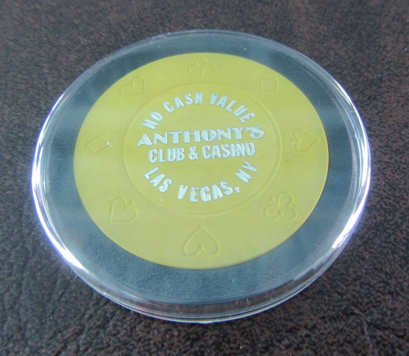 Casino Chip Anthony's Club & Casino, Las Vegas, NV (no cash value)
