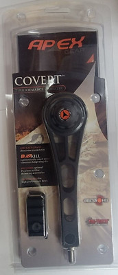 TRUGLO AG829B7 Apex Ag Covert Stabilizer, 7'', Black