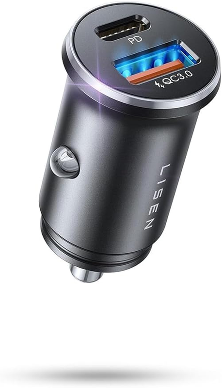 USB C Car Charger Adapter for iPhone 16 Pro Max Car Charge Fast 54W All Metal Ch